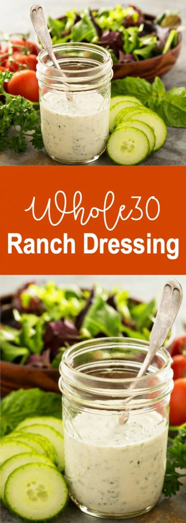 whole30 ranch dressing and dip